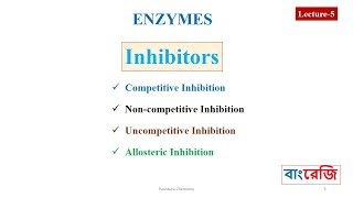 Inhibitors  Enzyme Inhibitors competitive noncompetitive uncompetitive inhibition [upl. by Acirrehs]