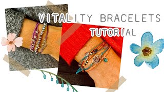 Pure Vitality Stacking Bracelet Jewelry Tutorial 🍃 [upl. by Nuzzi815]