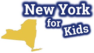 New York for Kids  US States Learning Video [upl. by Aynas]