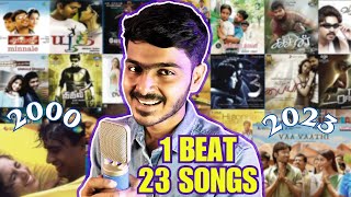 2000  2023  Tamil Love Songs Mashup [upl. by Gatias]