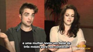 Entrevista completa de Kristen Stewart e Robert Pattinson para o Cineplex  Legendado [upl. by Paula]