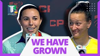 Almuth Schult amp Vanessa DiBernardo TALK about KC Current NWSL Playoffs WIN against NC Courage [upl. by Leelaj]