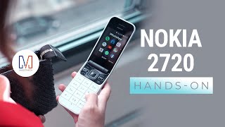 Nokia 2720 HandsOn Flip phone makes a comeback [upl. by Wojak]