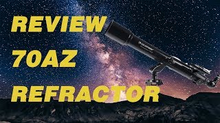 Celestron PowerSeeker 70AZ Telescope Review 2018 [upl. by Odlanar]