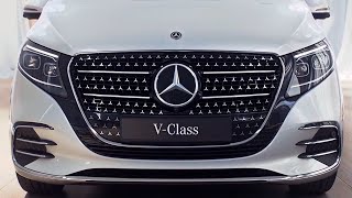 The Most Luxurious MiniVan The All New 2024 MercedesBenz VClass Revealed 🔥🔥 [upl. by Rhoads95]