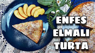 ELMALI TURTA TARİFİ  Kolay Nefis Elmalı Tart Turta Kek Tarifi Yapımı Malzemeleri Nasıl Yapılır [upl. by Florin]