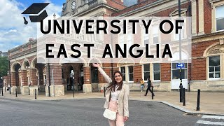 University of East Anglia UK Vlog  Tour [upl. by Frolick]