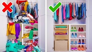 20 GENIUS ORGANIZING HACKS  Cool Ideas And DIY Crafts To Transform Your Home [upl. by Wardlaw]