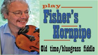 Fishers Hornpipe fiddle lesson [upl. by Nosiaj484]