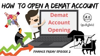 how to open DEMAT ACCOUNT in tamil  what is demat account tamil share market almost everything [upl. by Leasim]