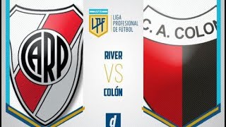 RIVER VS colon TYC SPORTS EN VIVO [upl. by Hannazus]