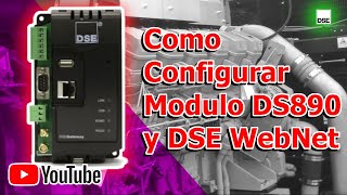 Como configurar modulo DS890 y DSEWebNet [upl. by Ytsirhk]