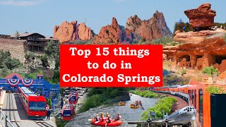 Things to do in Colorado Springs Colorado  Travel guide  4k [upl. by Nerok722]