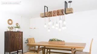 Build Your Own Barn Beam Light Fixture [upl. by Aieki]