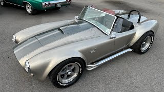 Test Drive 1966 Ford Cobra Kit Car 4 Speed V8 SOLD 34900 Maple Motors 2481 [upl. by Hakkeber]