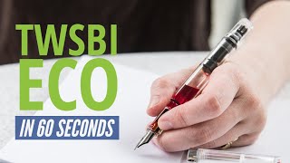 TWSBI ECO in 60 Seconds [upl. by Zolly936]