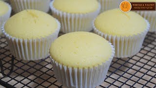 VANILLA CUPCAKE RECIPE  How to Make Soft Vanilla Cupcake  Ep 80  Mortar and Pastry [upl. by Isahella]