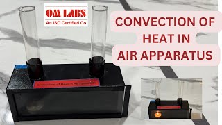 Convection of heat air apparatus  Omlabs  demonstration model cbse physicsexperiment science [upl. by Llechtim]