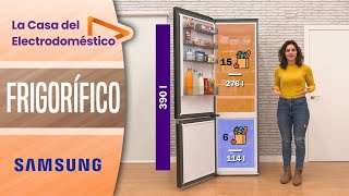 ❄ Samsung frigorífico combi  RB38T776CB1 [upl. by Tamanaha]