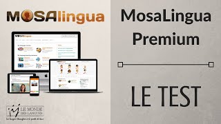 MOSALINGUA PREMIUM – le meilleur outil pour mémoriser le vocabulaire [upl. by Ennayllek712]