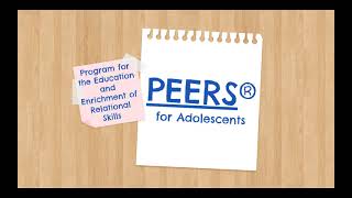 PEERS for Social Skills in Adolescents with ASD [upl. by Mayman624]