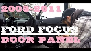 How to remove door panel 2008 2011 Ford Focus [upl. by Goodrow743]