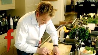 Gordon Ramsays Lemon Sole Recipe  The F Word [upl. by Nyleuqaj]