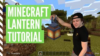 How To Make A LANTERN In Minecraft Plus A FUN Fact [upl. by Blisse]