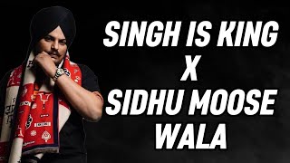 SINGH IS KING X SIDHU MOOSE WALA  GOAT  DJ MRA SHOW MASHUP  HARD KAUR [upl. by Norved]