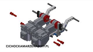 Driving Base Building instruction Lego Mindstorms EV3 [upl. by Nylodnarb860]