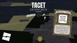 Tacet  Invisibility  Deepwoken  Roblox Studio [upl. by Yboc]