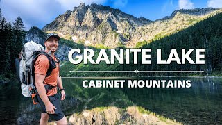 First Time Exploring The Beautiful Cabinet Mountains At Granite Lake Montana [upl. by Nehttam]