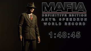 World Record Mafia Definitive Edition Any Speedrun in 14845 [upl. by Katalin]