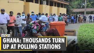 Ghana Presidential Election Tight contest between long time rivals  World News  WION News [upl. by Atinrahc]