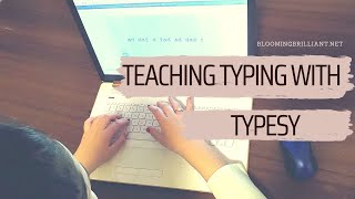 Teaching Typing in Your Homeschool with Typesy [upl. by Nwahsaj]