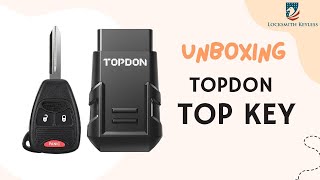 TOPDON TOP KEY Unboxing [upl. by Aleak]