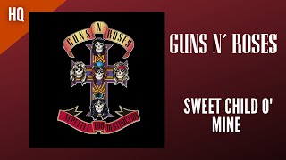 Guns N Roses  Sweet Child O Mine Official Audio HQ [upl. by Malachi64]