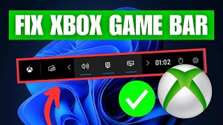 FIX Xbox Game Bar Not Working in Windows 11 [upl. by Joachima]