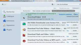 Installer video downloadhelper [upl. by Airret]