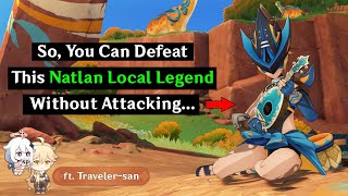 How to Defeat Natlan Local Legend Sappho Without Attacking [upl. by Onimixam]