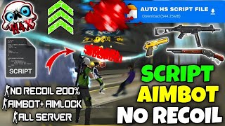 Free Fire Auto Headshot Config File🎯🌠 Macro Aimbot  No Recoil Regedit ‼️ Antiban VIP Script 👽 [upl. by Miksen242]