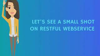 Restful Web Service  Rest API  A short intro in tamil [upl. by Flint]