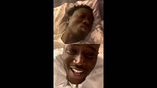 NEW FULL VIDEO  FatherDmw IG Live with Michael Blackson  Hilarious [upl. by Simonne]