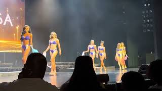 Miss Nevada USA 2024  Swimsuit Competition Top 12 [upl. by Yenal]