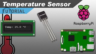 Raspberry Pi DS18B20 Temperature Sensor Tutorial [upl. by Teressa611]