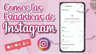 APRENDE QUÉ SIGNIFICAN LAS ESTADÍSTICAS DE INSTAGRAM  Lore Guzmán [upl. by Cogn527]