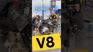 V8 из двух 15L моторов  КАК ЗВУЧИТ [upl. by Innis287]