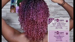 Revive Your Natural Hair  Ultimate Guide To ApHogee 2 Step Protein Treatment For Natural Hair [upl. by Anigger729]