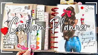 My Custom Planner FlipThrough ✨🍒 New 2024 Disc Planner System [upl. by Anitram225]