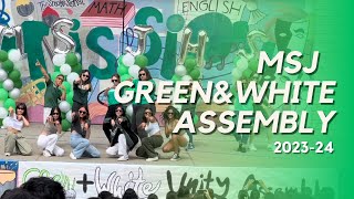 MSJHS 202324 Green amp White Assembly [upl. by Arlo340]